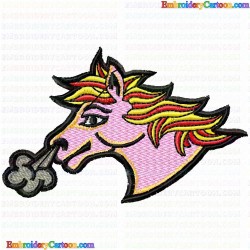 Horses 249 Embroidery Design