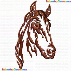 Horses 263 Embroidery Design