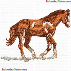 Horses 267 Embroidery Design