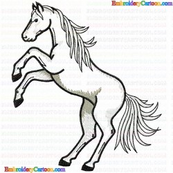 Horses 280 Embroidery Design