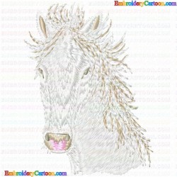 Horses 283 Embroidery Design