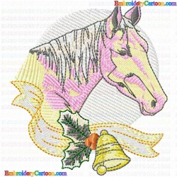 Horses 286 Embroidery Design