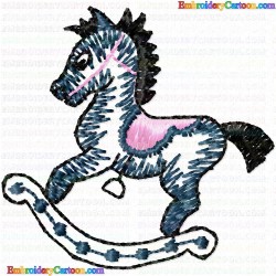 Horses 2 Embroidery Design