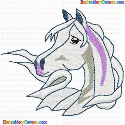 Horses 300 Embroidery Design