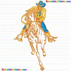 Horses 36 Embroidery Design