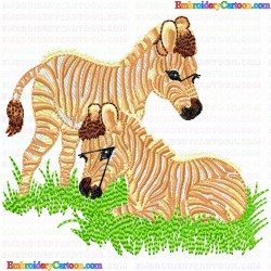 Horses 40 Embroidery Design