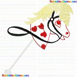 Horses 42 Embroidery Design