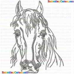 Horses 44 Embroidery Design