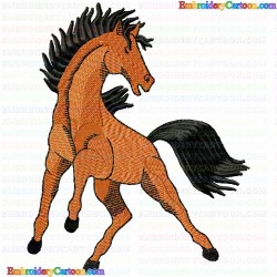 Horses 46 Embroidery Design