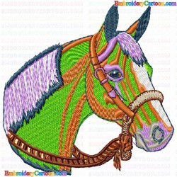 Horses 51 Embroidery Design