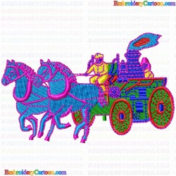 Horses 57 Embroidery Design