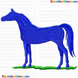 Horses 73 Embroidery Design