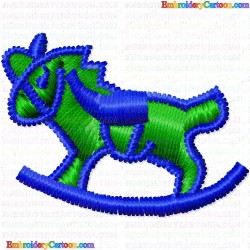 Horses 7 Embroidery Design