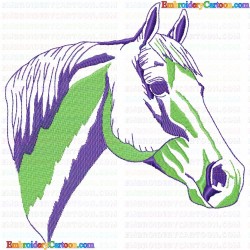 Horses 83 Embroidery Design