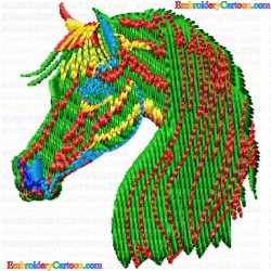 Horses 89 Embroidery Design