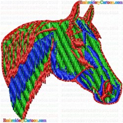 Horses 94 Embroidery Design