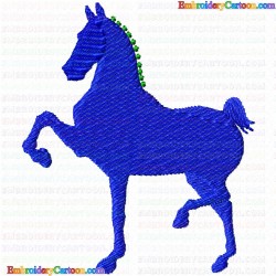 Horses 98 Embroidery Design