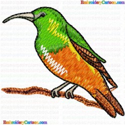 Hummingbirds 17 Embroidery Design