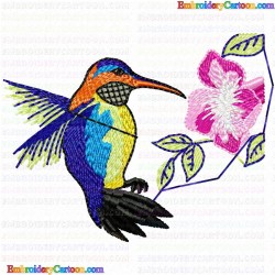 Hummingbirds 1 Embroidery Design