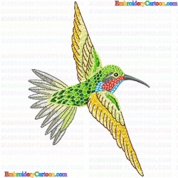 Hummingbirds 22 Embroidery Design