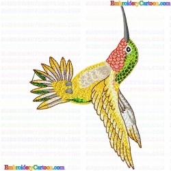 Hummingbirds 27 Embroidery Design