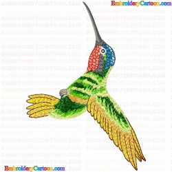 Hummingbirds 28 Embroidery Design