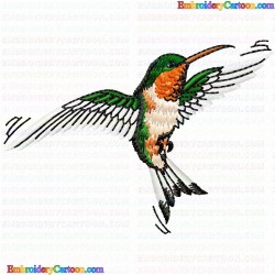 Hummingbirds 34 Embroidery Design