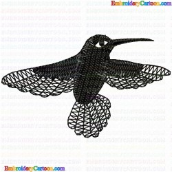 Hummingbirds 35 Embroidery Design