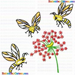 Insectes 15 Embroidery Design