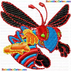 Insectes 29 Embroidery Design