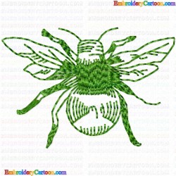 Insectes 33 Embroidery Design