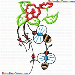 Insectes 37 Embroidery Design