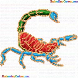 Insectes 44 Embroidery Design