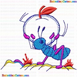 Insectes 5 Embroidery Design