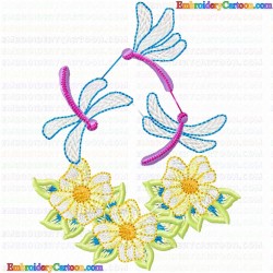 Insectes 83 Embroidery Design