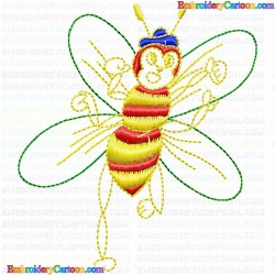 Insectes 8 Embroidery Design