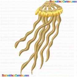 Jellyfish 1 Embroidery Design