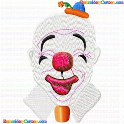 Joker Clowns 43 Embroidery Design