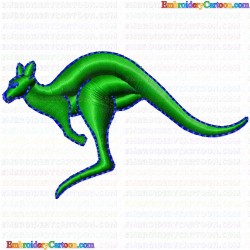 Kangaroo 10 Embroidery Design