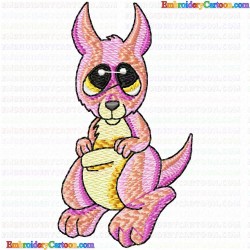 Kangaroo 11 Embroidery Design