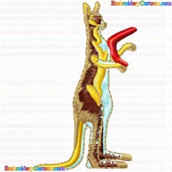 Kangaroo 19 Embroidery Design