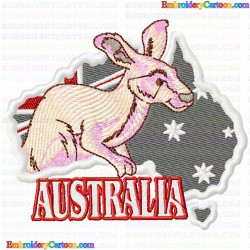 Kangaroo 27 Embroidery Design