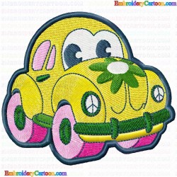 Kids Cars 24 Embroidery Design