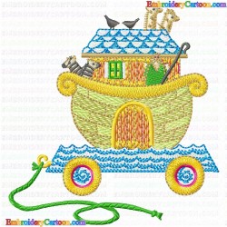 Kids and Toys 10 Embroidery Design