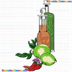 Kitchen and Tools Equipment 114 Embroidery Design