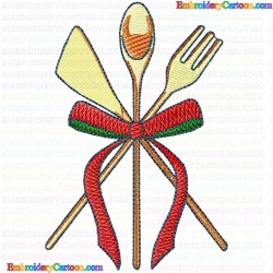 Kitchen and Tools Equipment 134 Embroidery Design