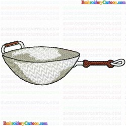 Kitchen and Tools Equipment 18 Embroidery Design