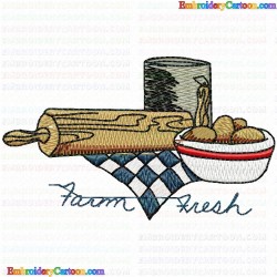 Kitchen and Tools Equipment 29 Embroidery Design