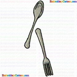 Kitchen and Tools Equipment 96 Embroidery Design