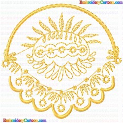 Lace 36 Embroidery Design